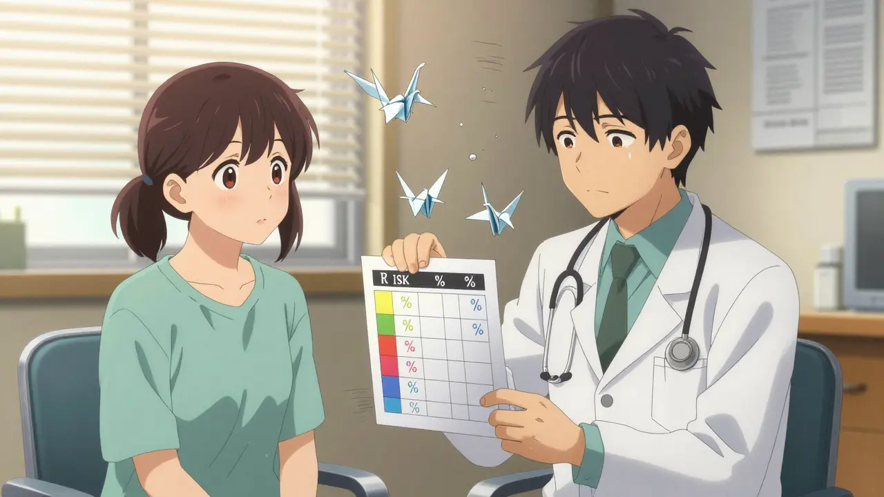 Shared Decision-Making Scripts for Side Effect Trade-Offs in Medication Choices