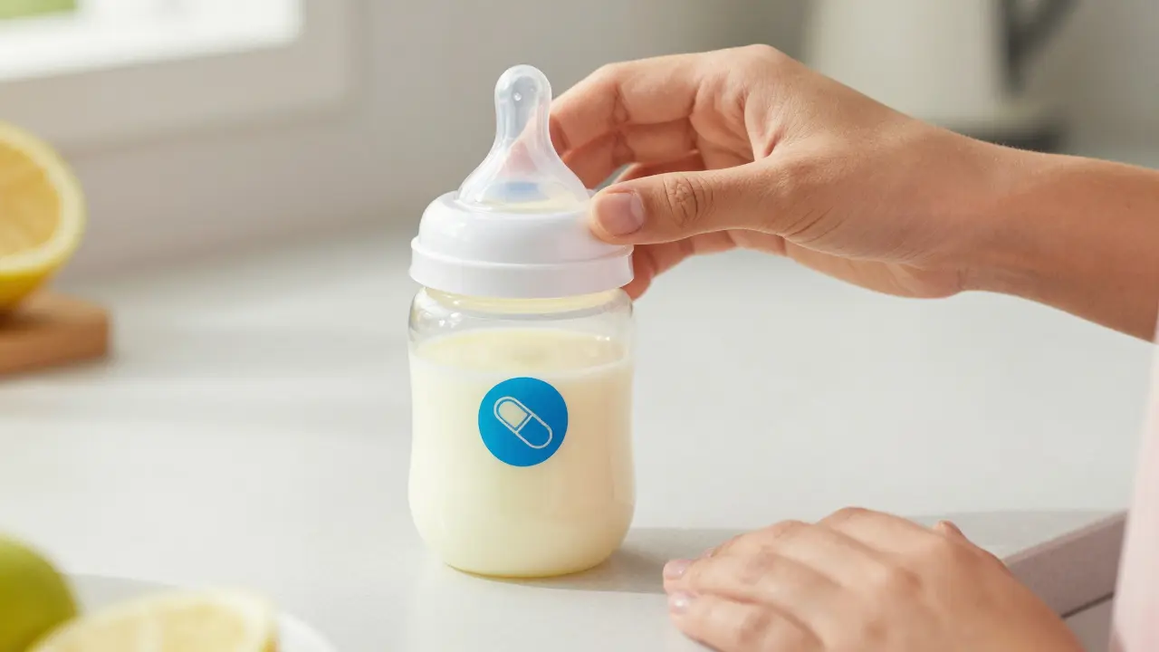 How to Store and Label Breast Milk Safely During Temporary Medication Use